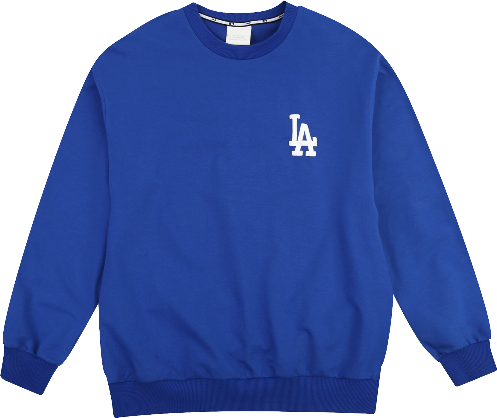 La Dodgers Overfit Simple Logo Sweatshirt - Sweatshirt (2000x2000), Png Download