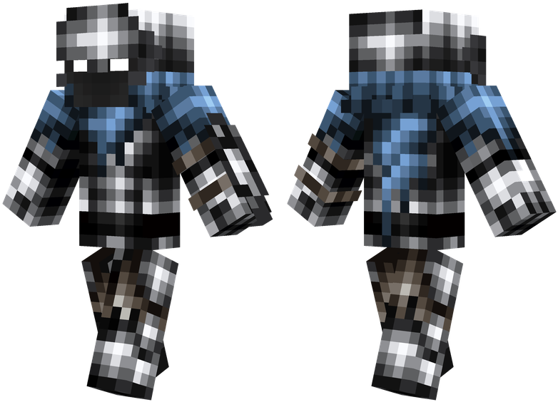 Bedrock Armor - Minecraft Bedrock Skin (804x576), Png Download