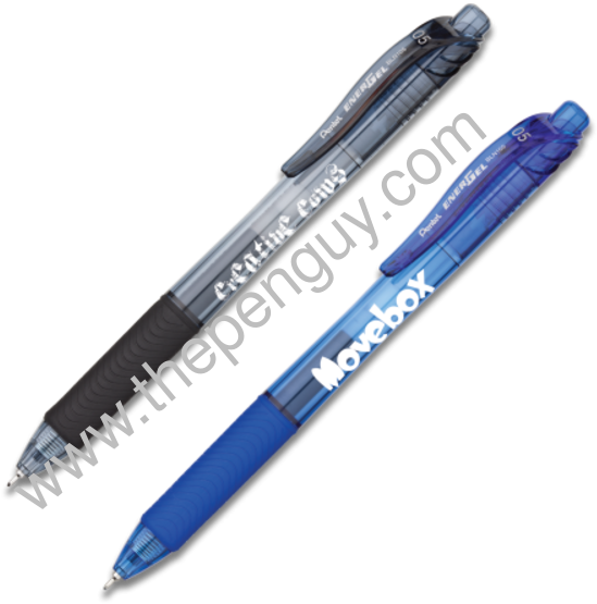 Energel-x Needle Tip Retractable Roller Gel Ink Pen - Calligraphy (600x600), Png Download