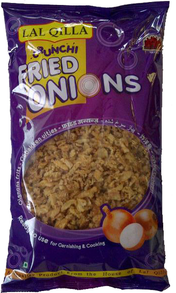 Fried Onions / Lal Quilla - Lal Quilla Fried Onions (600x800), Png Download