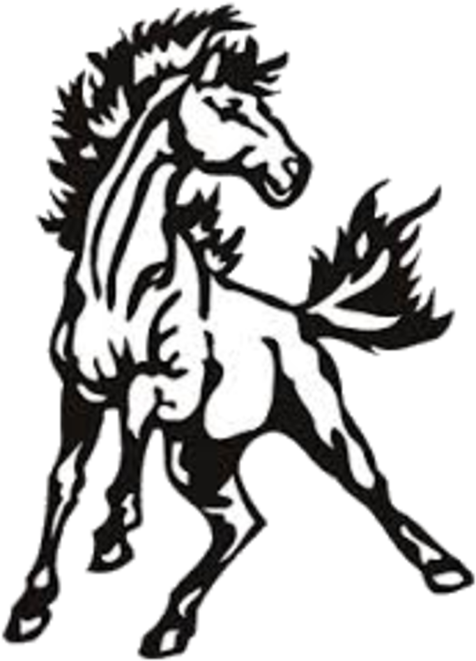 Mustang Clipart Davis County - Davis County Mustangs Logo (720x957), Png Download