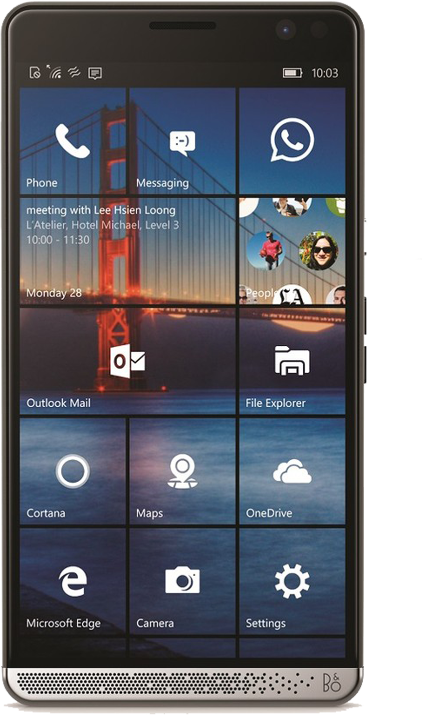 The Hp Elite X3 Is A Windows Phone Handset Running (1600x1598), Png Download