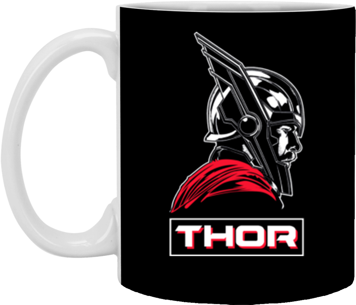 Marvel Thor Ragnarok God Of Tonal Street View T-shirt - Avengers Profile (1155x1155), Png Download