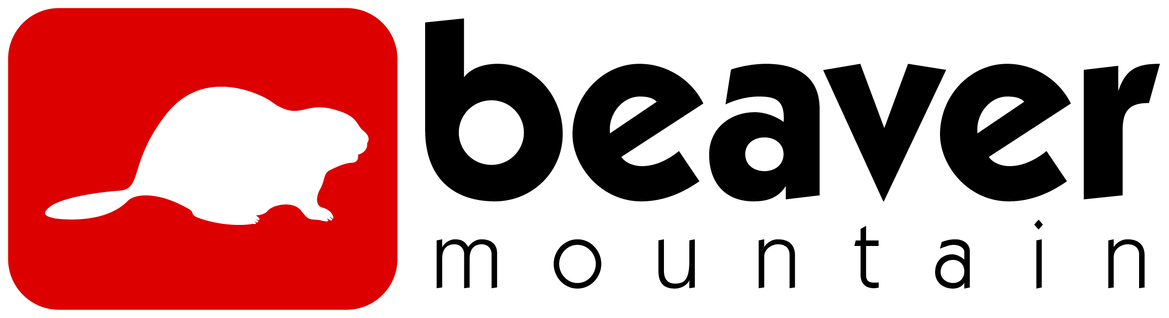 Book The Beav - Beaver Mountain Ski Resort Logo (2384x649), Png Download