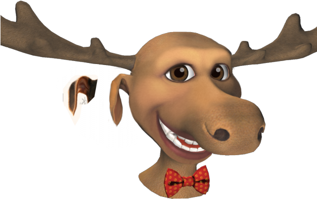 Moose Clipart Ear - Talking Moose Gif (640x480), Png Download
