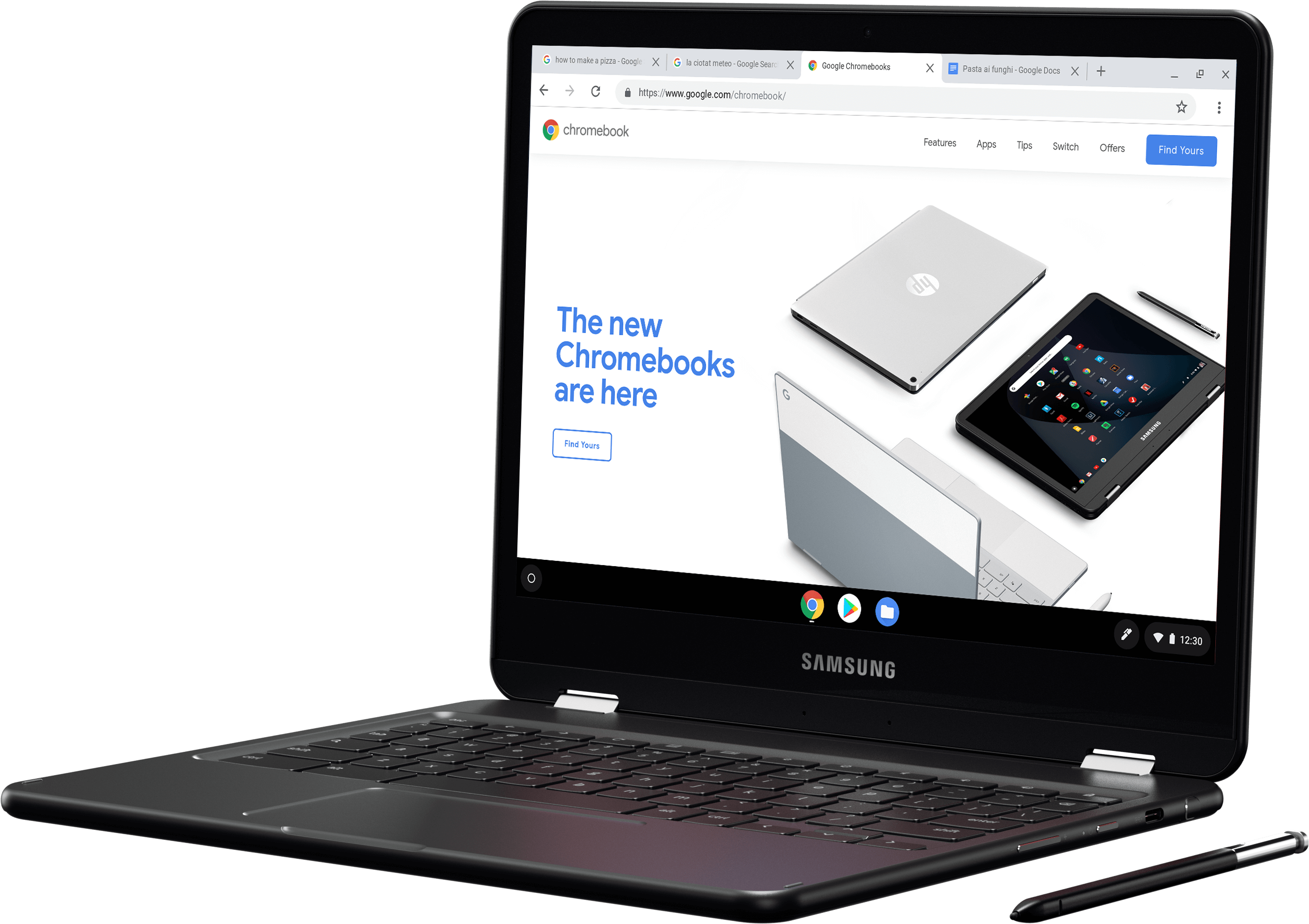 Isolate Potential Incidents - Chrome Chromebook (2487x1756), Png Download