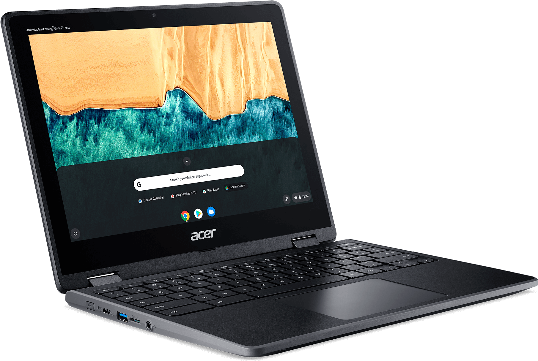 Acer Chromebook Spin 512 R851tn-c9dd - Netbook (1975x1310), Png Download