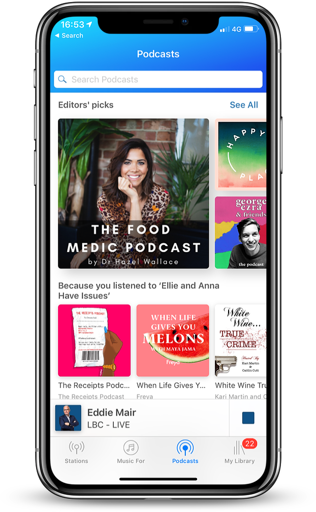 James Hickman, Global's Director Of Digital, Said “we're - Global Player Podcasts (622x1009), Png Download
