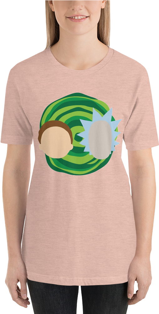 *portal Gun In Use* Makeit Merch - T-shirt (1000x1000), Png Download