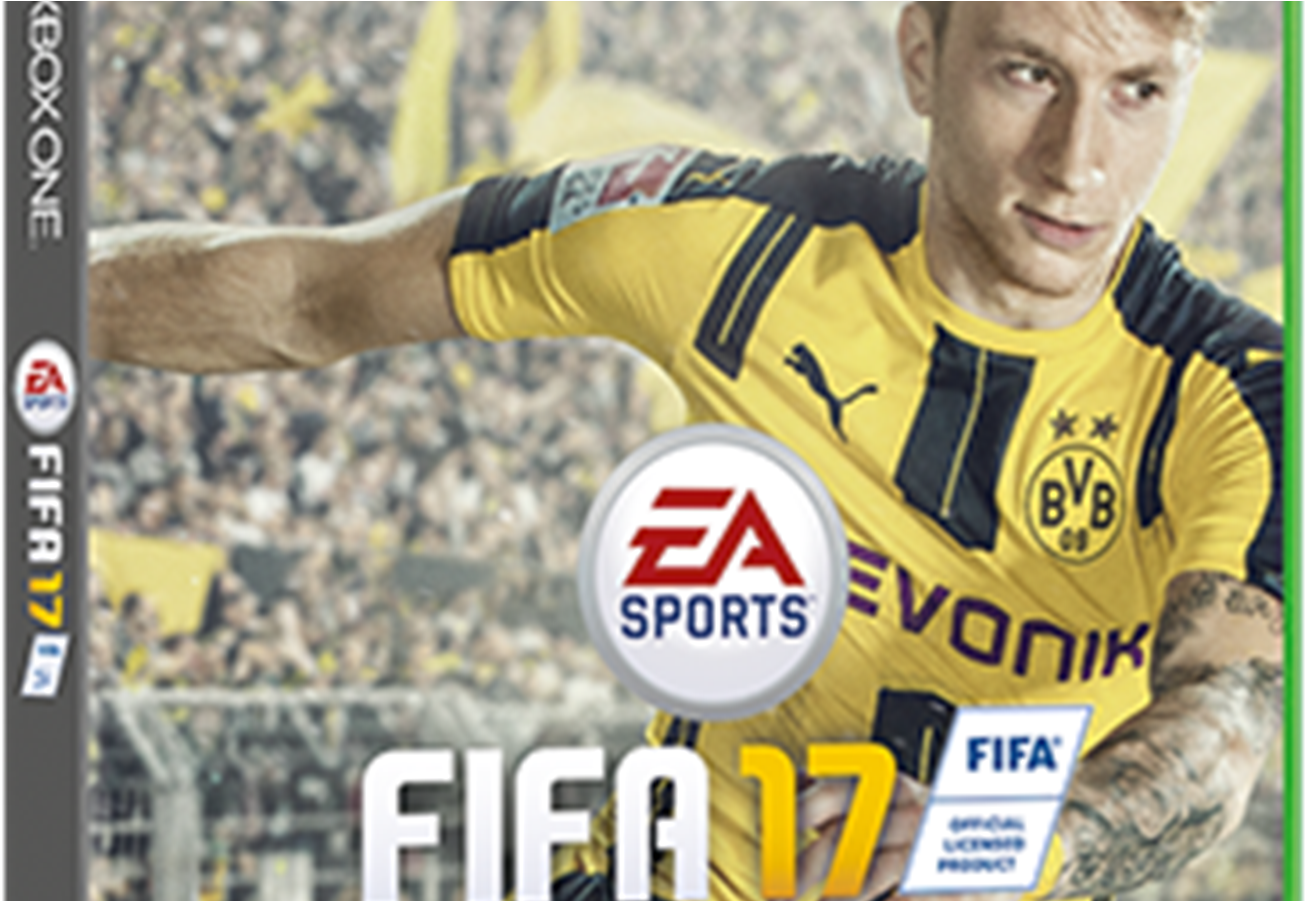 Fifa 17 Cover Reus (1600x900), Png Download