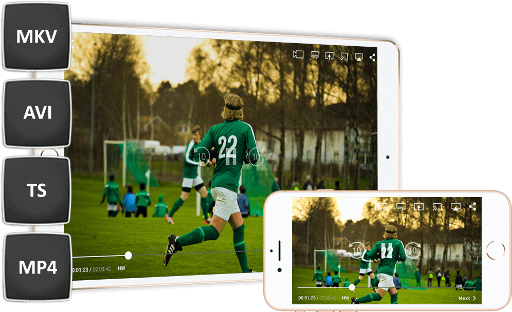 Play All Video Formats - Kick Up A Soccer Ball (1007x628), Png Download