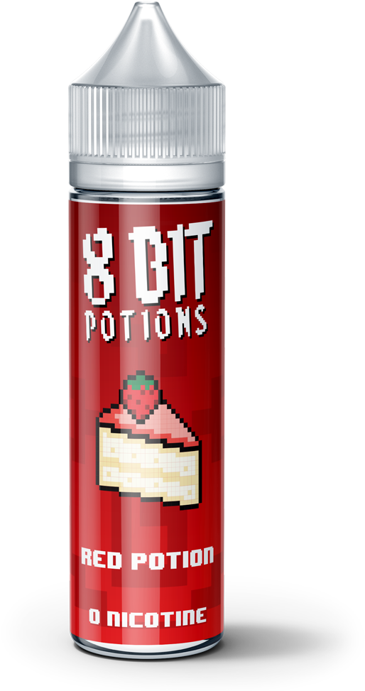 8 Bit Strawberry Shortcake 50ml - Composition Of Electronic Cigarette Aerosol (1000x1000), Png Download