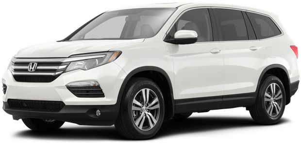 2018 Honda Pilot Ex-l W/navi Awd Suv - Honda Pilot 2018 Price (800x400), Png Download