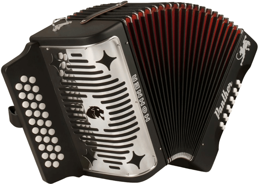Hohner Panther Gcf Diatonic Accordion - Used Accordions (1000x1000), Png Download