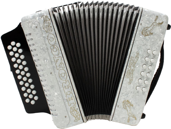 Rizatti Bronco Rb31gw Diatonic Accordion - Bronco Accordion (600x600), Png Download