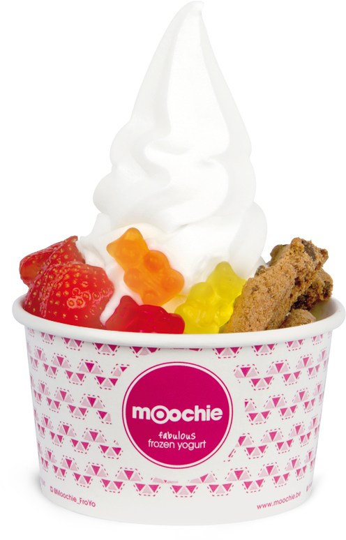 Frozen Yoghurt (567x850), Png Download