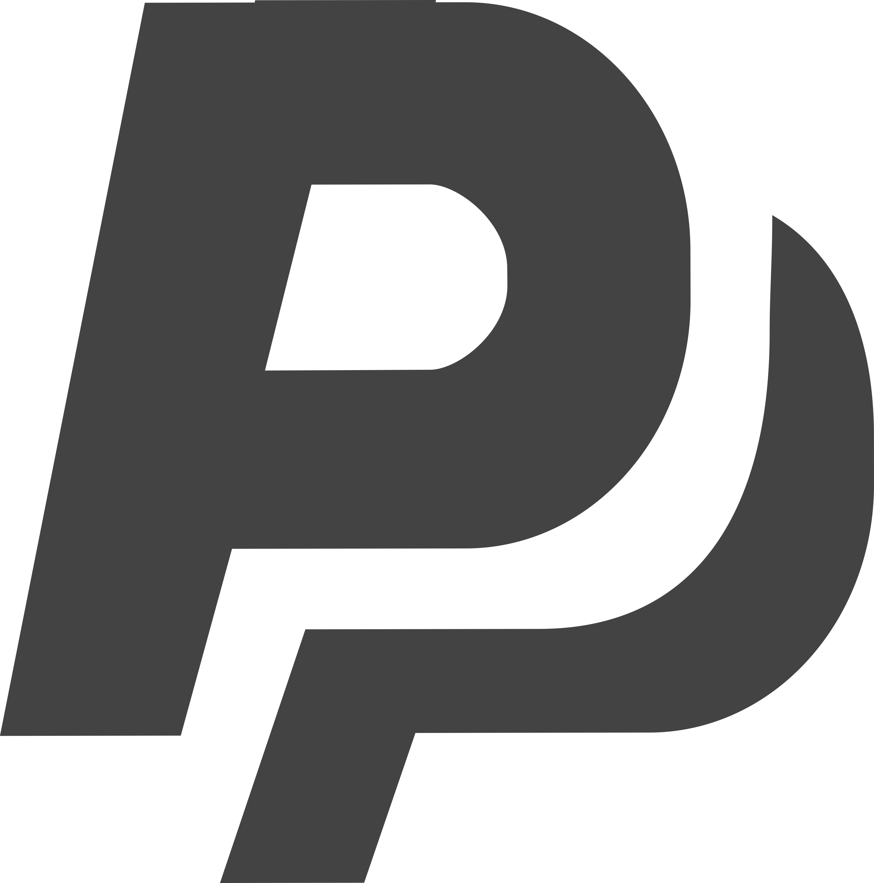 Paypal Glyph Icon Gkhprt8 (3000x3030), Png Download