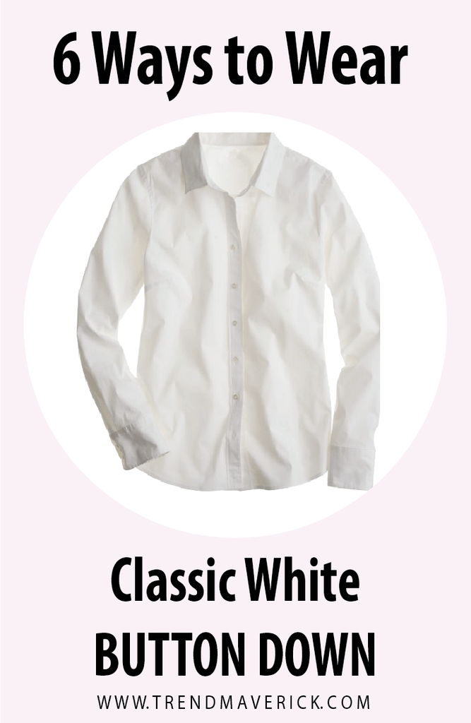 The Classic White Button Is Vital To Your Wardrobe - Blouse (667x1024), Png Download