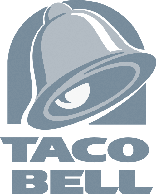 Taco Bell Logo Vre Duo - Taco Bell (500x623), Png Download