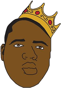 Cartoon Biggie (210x306), Png Download