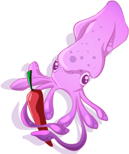 Squid Lmaoooooooo - Illustration (500x500), Png Download