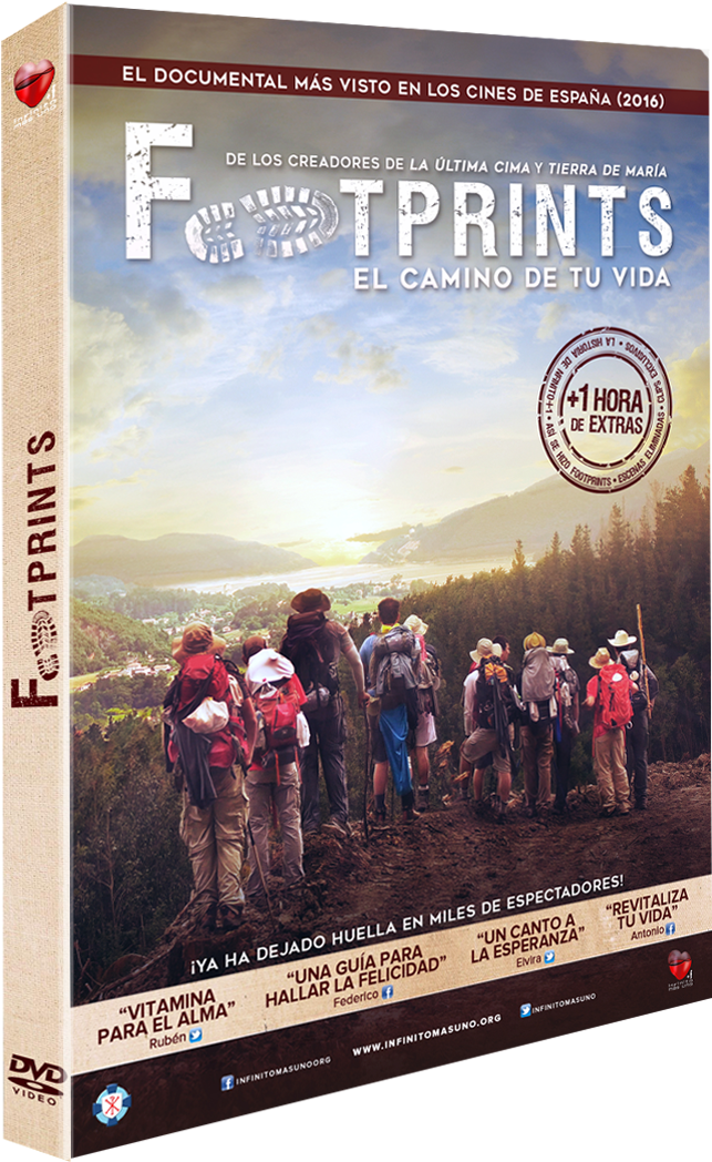 Fictici Footprints Dvd - Footprints: The Path Of Your Life (1173x1404), Png Download