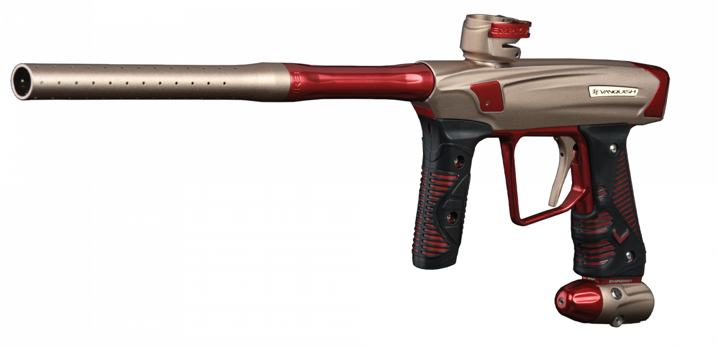 Gun Color - Empire Vanquish Paintball Gun (1400x679), Png Download