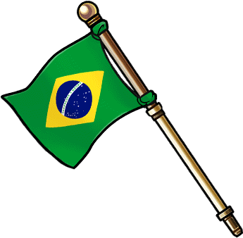 Gear-flag Of Brazil Render - Portable Network Graphics (380x380), Png Download