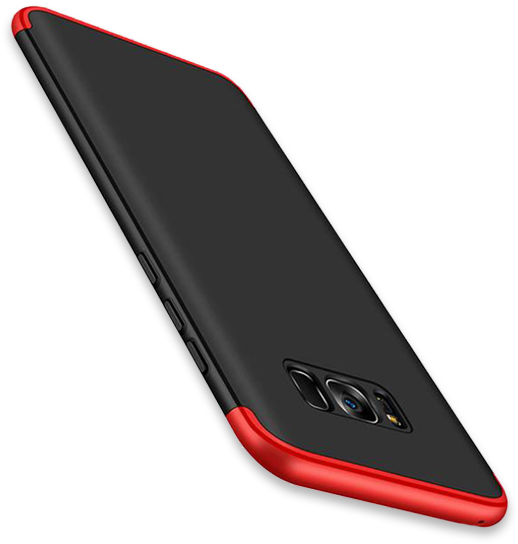 Luxury 360 Degree Full Protection Case For Samsung - Samsung Galaxy S8 Cover 3in1 Dual Hybrid Double Dip (620x620), Png Download