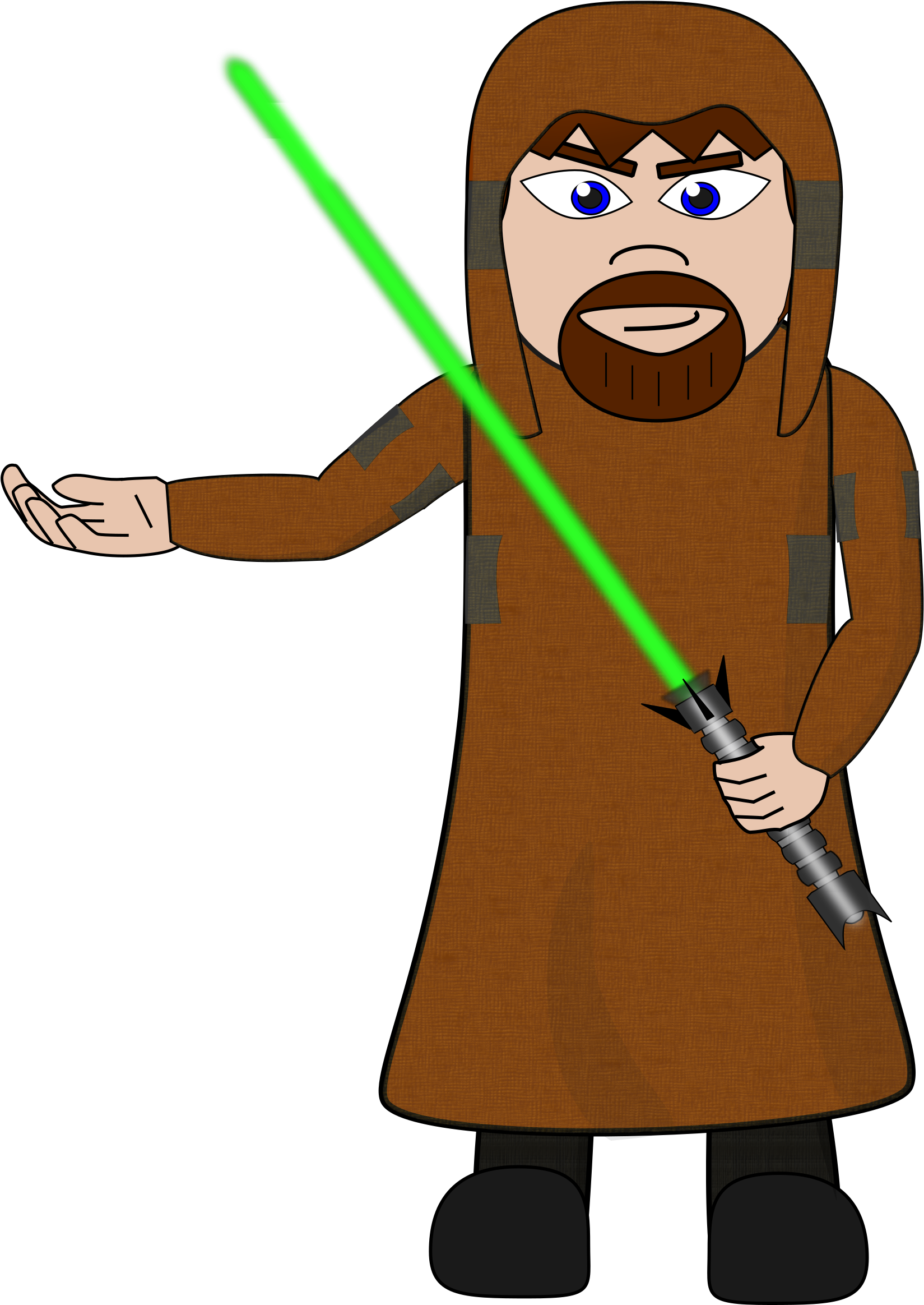 This Free Icons Png Design Of Laser Sword Salesman (1720x2400), Png Download
