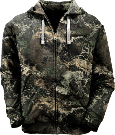 Dusk To Dawn Camo Pattern - Hoodie (379x447), Png Download