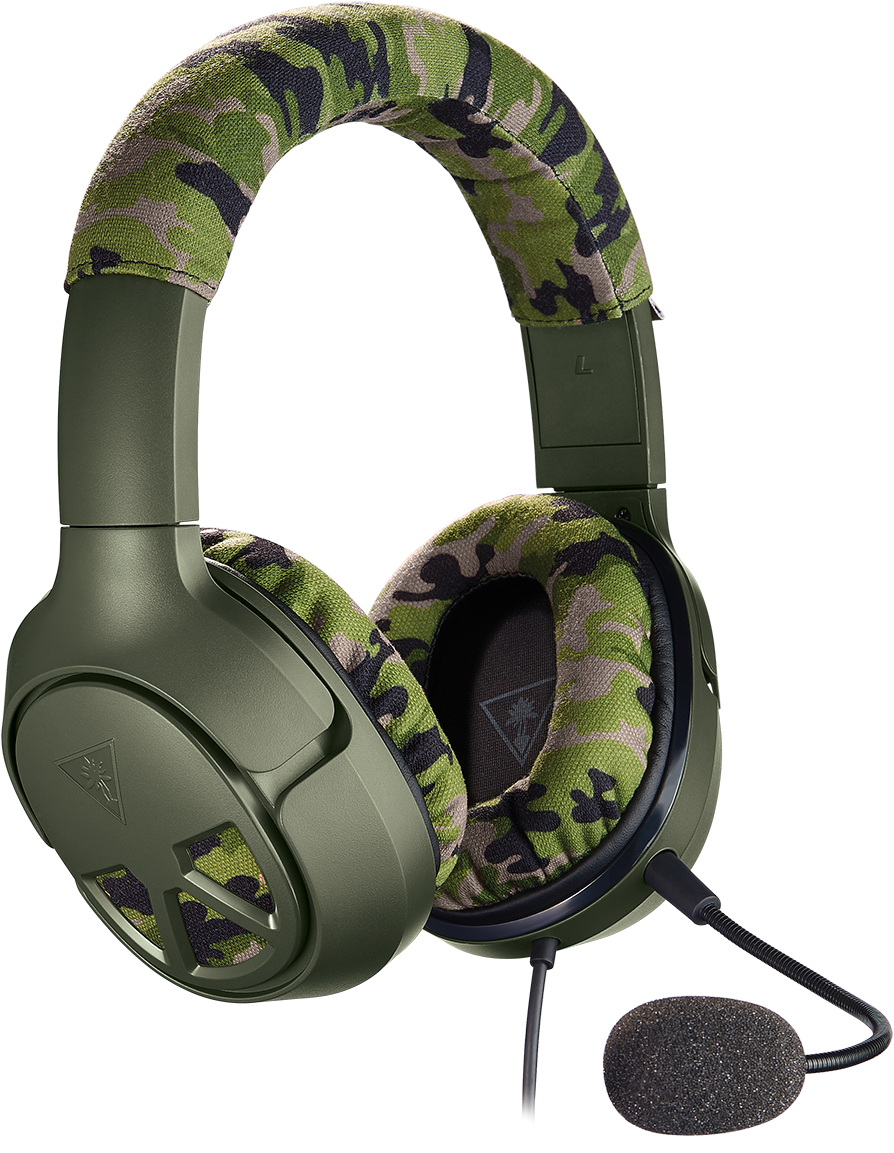 Default - Recon Camo Turtle Beach Review (1200x1200), Png Download