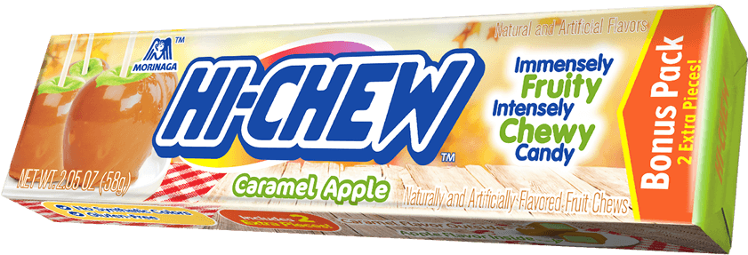 Hi Chew Caramel Apple (900x900), Png Download