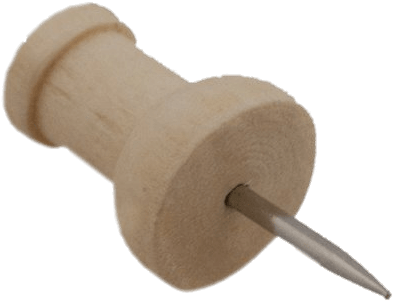 Download - Parts Of A Pushpin (500x500), Png Download