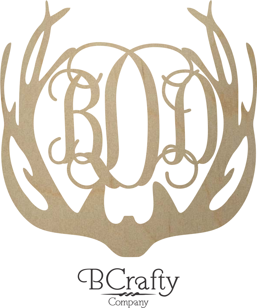 Unfinished Antler Monogram - Leather & Pearl Monogrammed Necklace (1124x1690), Png Download