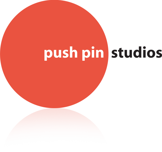 Push Pin Studios Dallas Texas - Push Pin Studios (561x527), Png Download