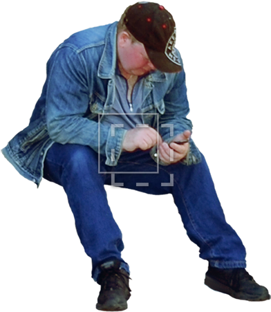 Parent Category - Sitting On Steps Png (450x450), Png Download