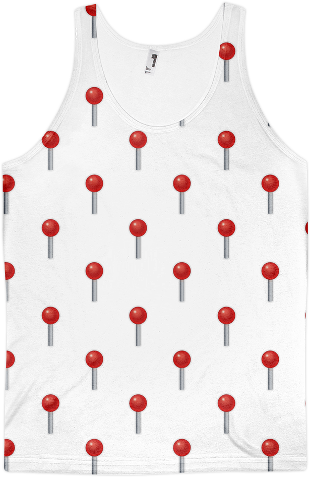 All Over Emoji Tank Top - Active Tank (1000x1000), Png Download