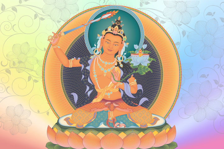 Liberating Wisdom South African Dharma Celebration - Buddha Manjushri Kadampa (721x480), Png Download