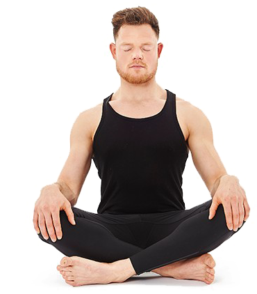 Yoga Man Png Free Download - Yoga Pictures Man Png (500x500), Png Download