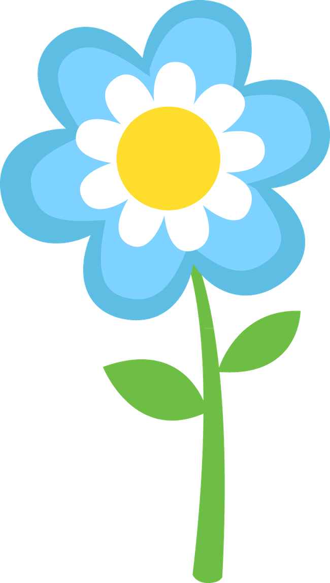 Art Clips Of Flowers - Flower Clipart (650x1147), Png Download