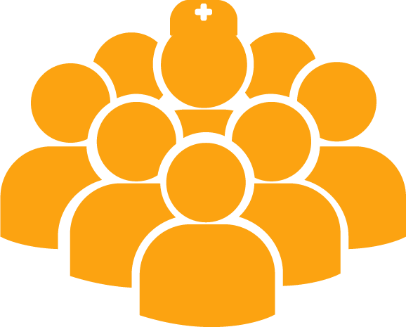 A Career In Nursing At Baptist Health Offers The Opportunity - Lots Of People Png (578x465), Png Download