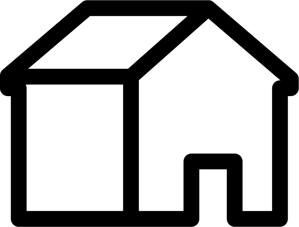 House Silhouette Comments - Logo (981x744), Png Download