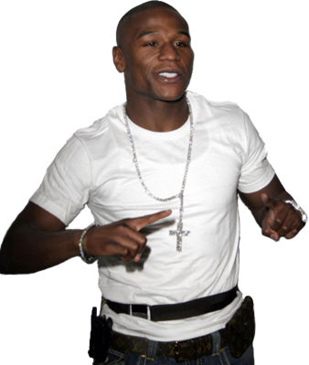 Floyd Mayweather Blasts Diddy's Rick Ross Co-sign, - Floyd Mayweather No Background (338x400), Png Download