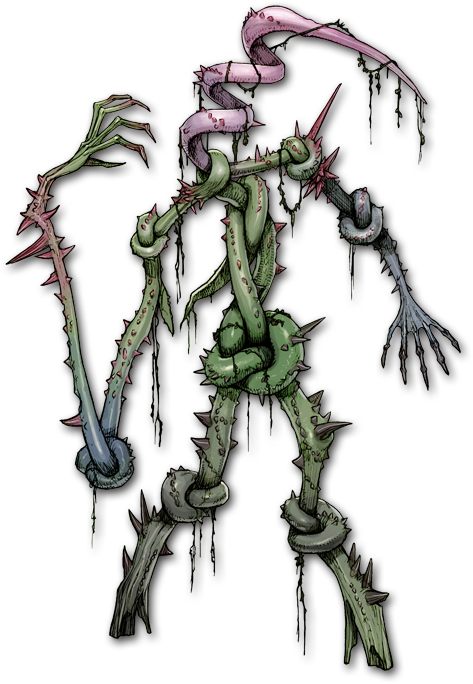 Thorny Creeper - Illustration (473x684), Png Download