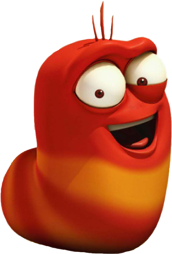 Red - ตัว การ์ตูน หนอน หรรษา (589x862), Png Download