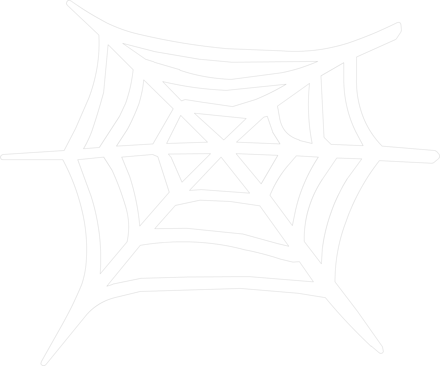 White Spider Web Png - White Spider Webs - Free Transparent PNG