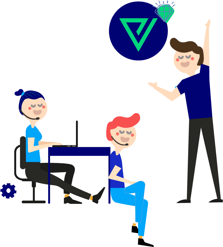 Customer Service Quality Assurance Software - Cartoon (1156x1056), Png Download