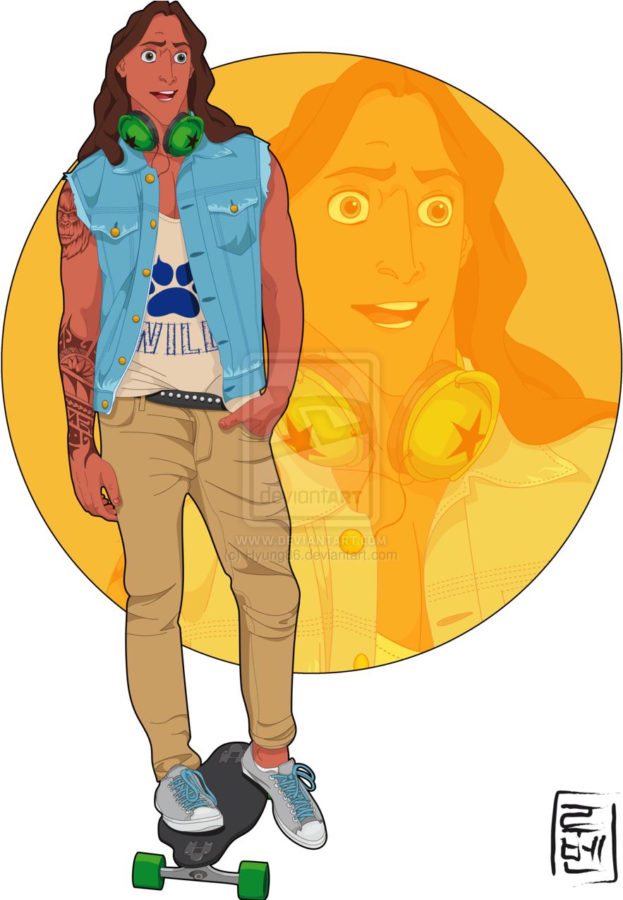 Disney And More - Modern Day Disney Characters (900x1273), Png Download