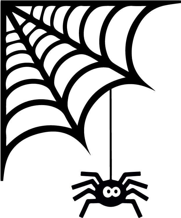 Download Corner Spider Web Svg PNG Image with No Background - PNGkey.com